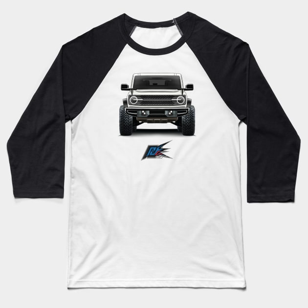 ford bronco raptor Baseball T-Shirt by naquash